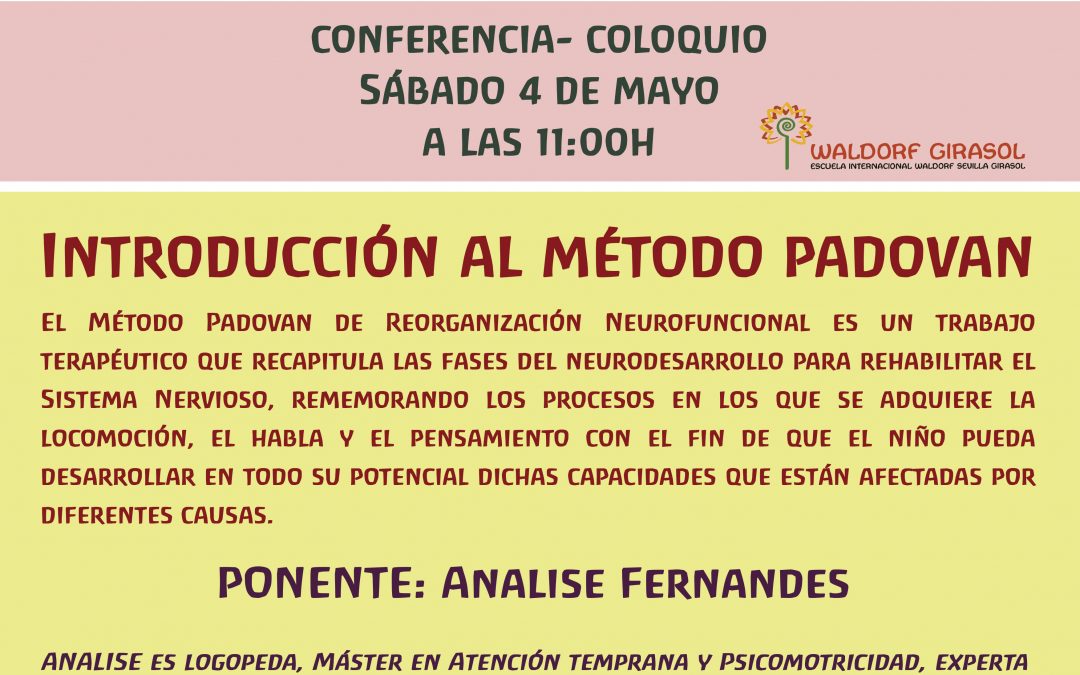 Conferencia-Coloquio Introducción al método Padovan